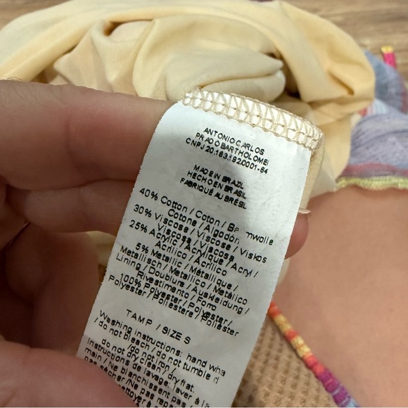 Anthropologie Cecilia Prado Reverie Stripe Sweater Mini Dress - Picture 14 of 14